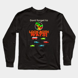 Mod.1 Arcade Frogger Video Game Long Sleeve T-Shirt